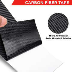 Carbon fiber Tape 5 cm X 5 m for Car Universal Interior and Exterior Purpose