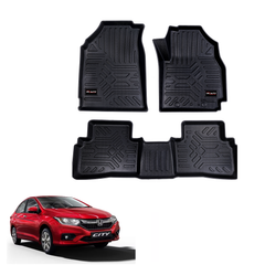 GFX Style Uniauto Tru Fit mats for Honda City 4th Generation
