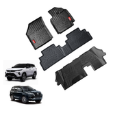 GFX Style Uniauto Tru Fit mats for Toyota Fortuner and Legender