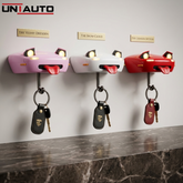 Mazda Miata Inspired Car Face LED Key Holder Wall Hook – Pop-Up Headlight Design with Tongue Hanger – Fun Home, Garage & Entryway Organizer