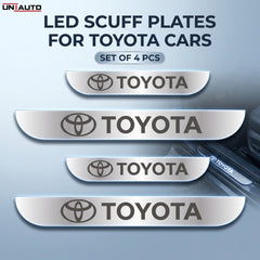 عتبة باب مضيئة (LED) لجميع سيارات تويوتا