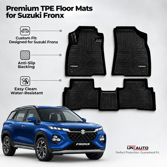 GFX Style Uniauto Tru Fit mats for Maruti Suzuki Fronx