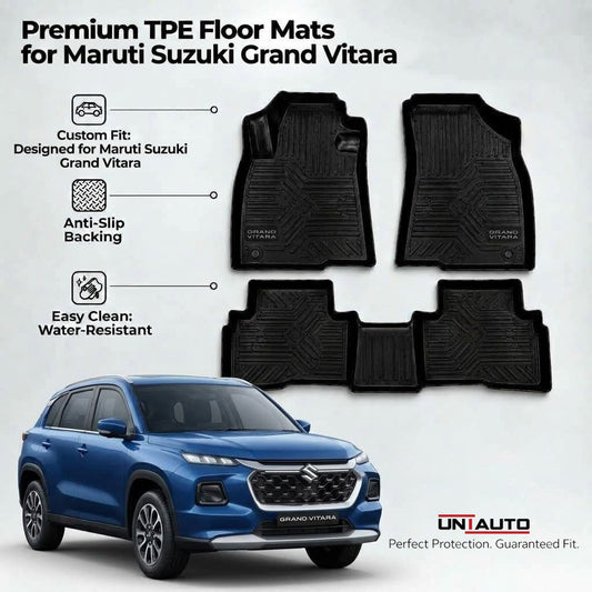 GFX Style Uniauto Tru Fit mats for Maruti Suzuki Grand Vitara