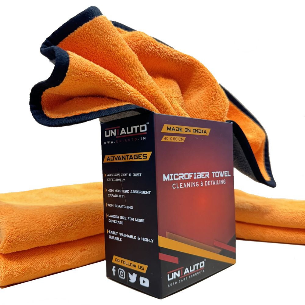 Uniauto -Super Absorbent Microfiber Towel 800 GSM (40X60cm) - Uniauto