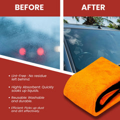 Uniauto Ultra Plush 800 GSM Super Absorbent Microfiber Towel (40x60cm) – Premium Soft & Quick-Dry