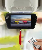 Rearview Mirror 7 Inches MP 5 Bluetooth with Mirror Link| Car TV | Car Screen LCD Panel Set