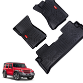 GFX Style Uniauto Tru Fit mats for Mahindra Thar Roxx