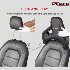 Universal Sports Style Headrest Cushion for Cars | Premium Neck Support Pillow