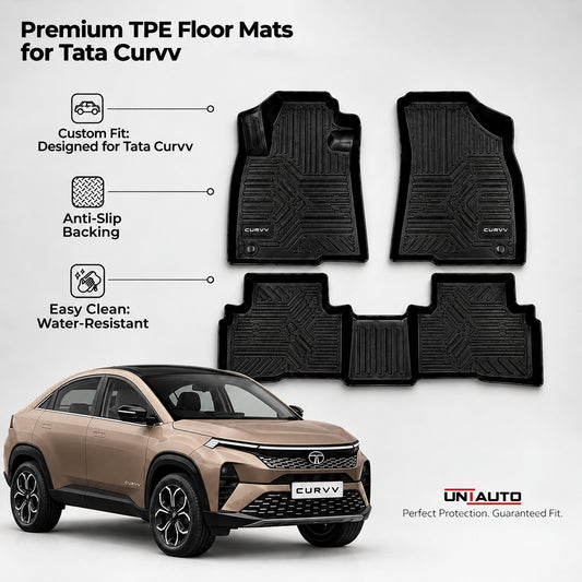 GFX Style Uniauto Tru Fit mats for TATA Curvv