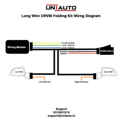 Auto Fold ORVM or Mirror Upgrade kit for Mahindra Thar 2020 onwards | Install Auto fold ORVM into Base and mid models