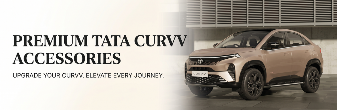 Premium Tata Curvv Accessories Online | Interior & Exterior Upgrades
