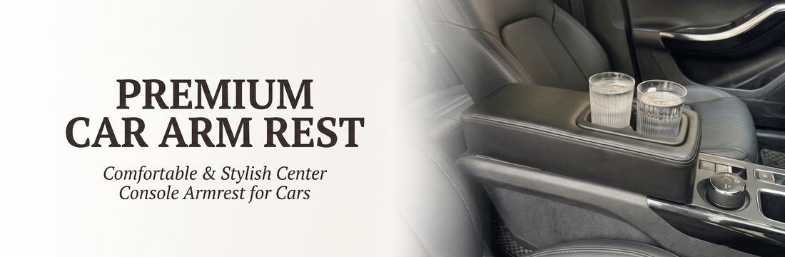 Premium Car Arm Rest | Comfortable & Stylish Center Console Armrest for Cars