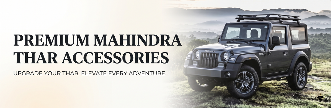 Premium Mahindra Thar Accessories Online | Exterior, Interior & Off-Road Upgrades