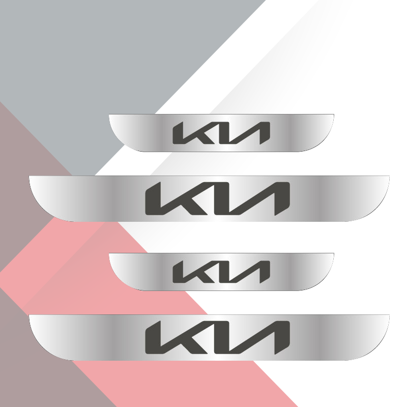 LED Footstep or Scuff Plate for All kia Cars
