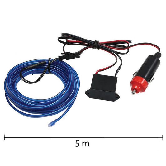 LED EL Neon Light 5 meter (Blue) - Uniauto
