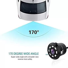 4.3" TFT Screen with Camera COMBO | Universal Rearview Radar Mirror | Parking Assistance (Black)
