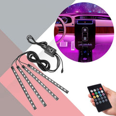4-in-1 LED Ambient Light with Music & Remote Control