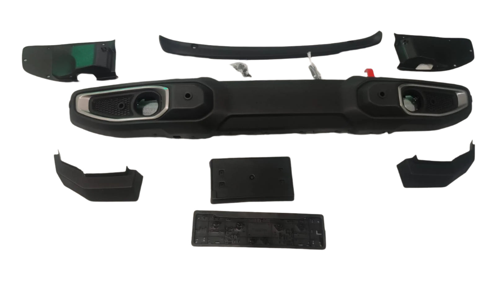 ABS Wrangler Style Bumper with Air Bag and Front Sensor Activation for Mahindra Thar | With Winch Provision