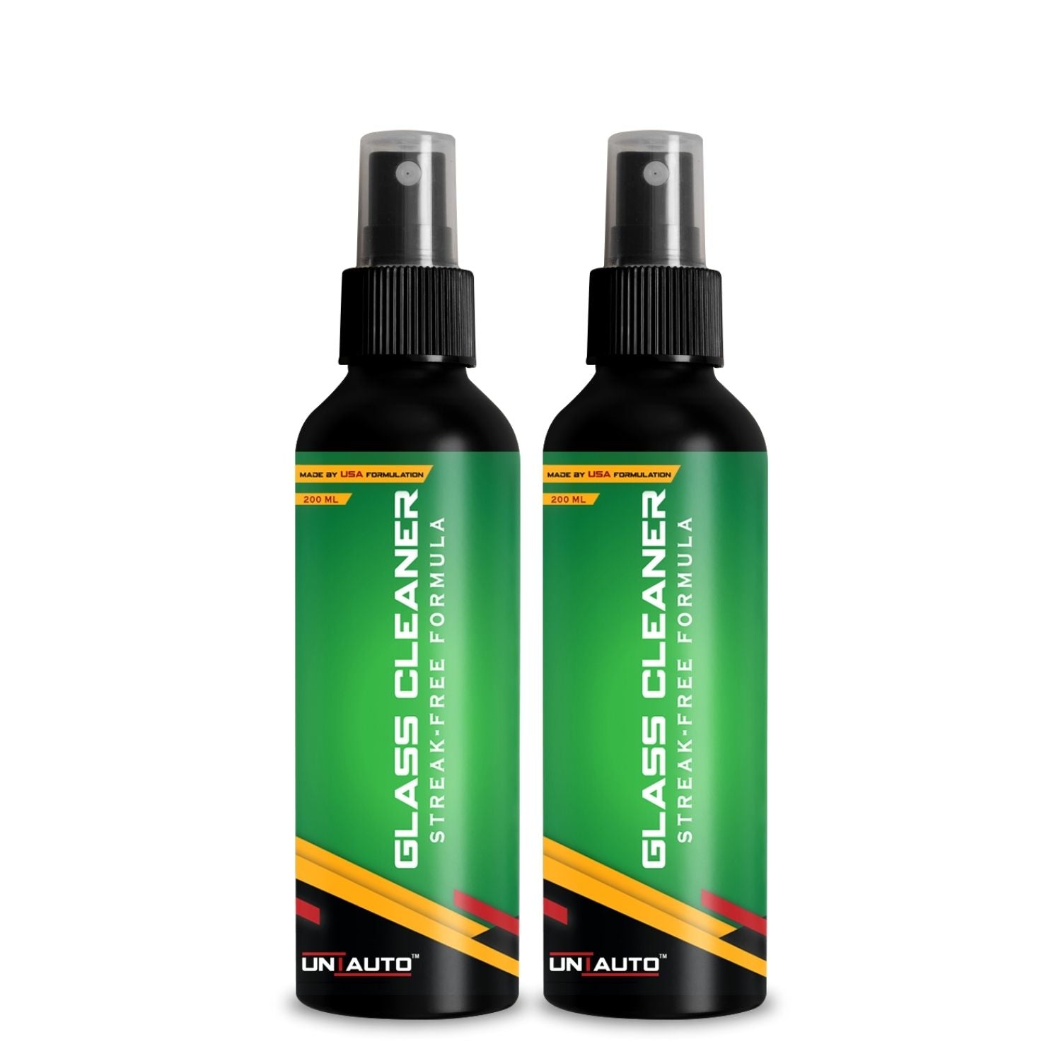 Uniauto Advanced Streak-Free Glass Cleaner for a Crystal Clear, Spotless Shine