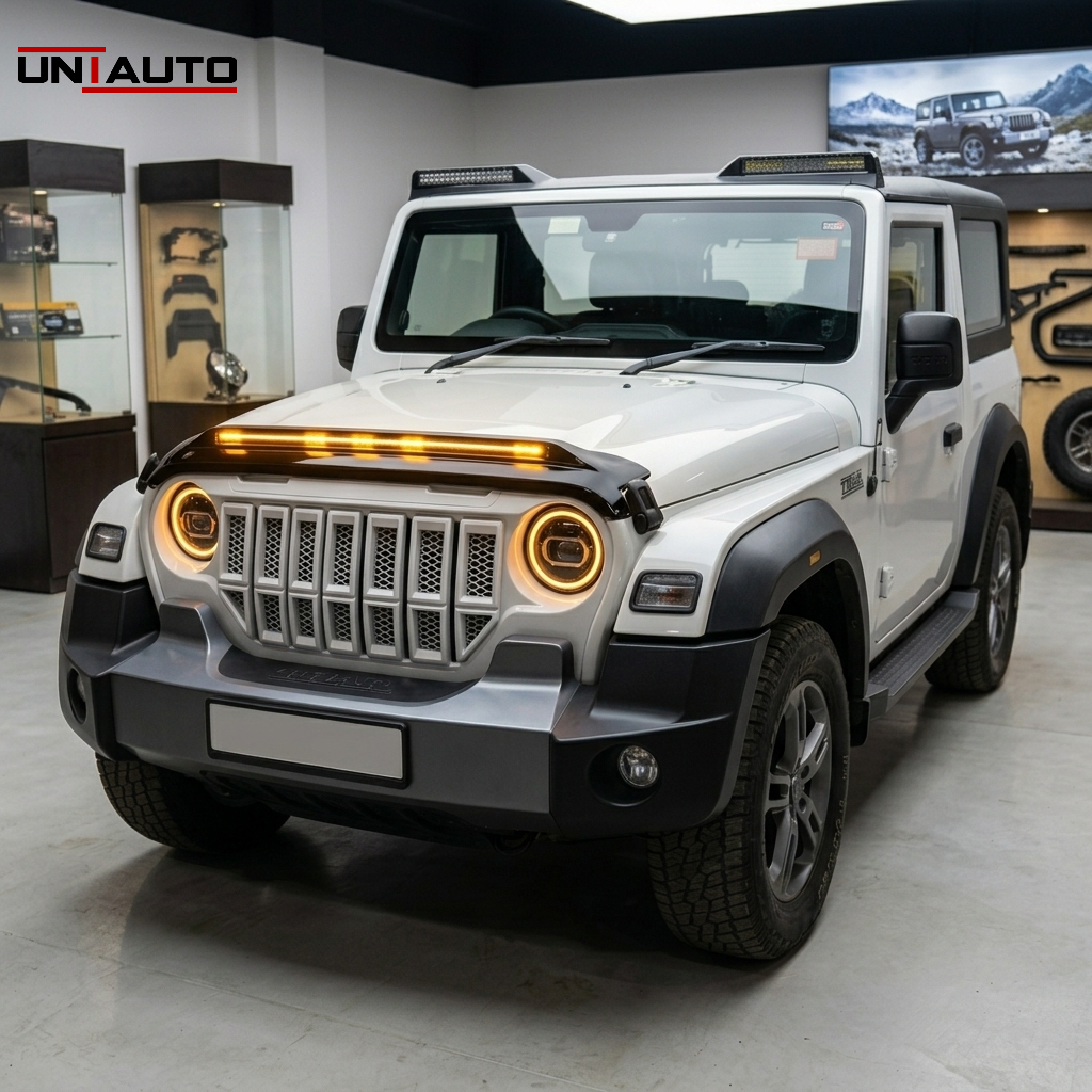 Premium Thar & Thar ROXX LED Bugg Visor Defuser | LED Front Visor Upgrade