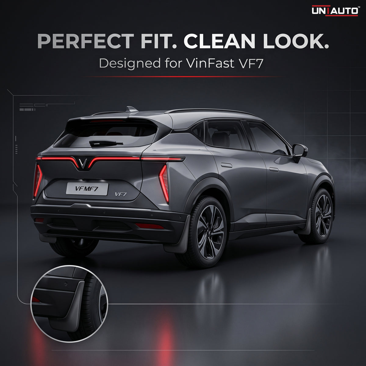 OEM Standard ABS Mudflap for VinFast VF7 – Premium Quality Front & Rear Mud Guards, Durable Splash Protection & Perfect Vehicle Fitment