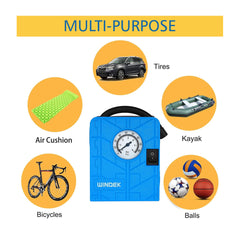 Windek 1500 Portable Digital Tyre Inflator with Flash Light - Uniauto