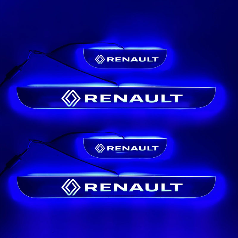 LED Footstep or Scuff Plate for All Renault Cars - Uniauto