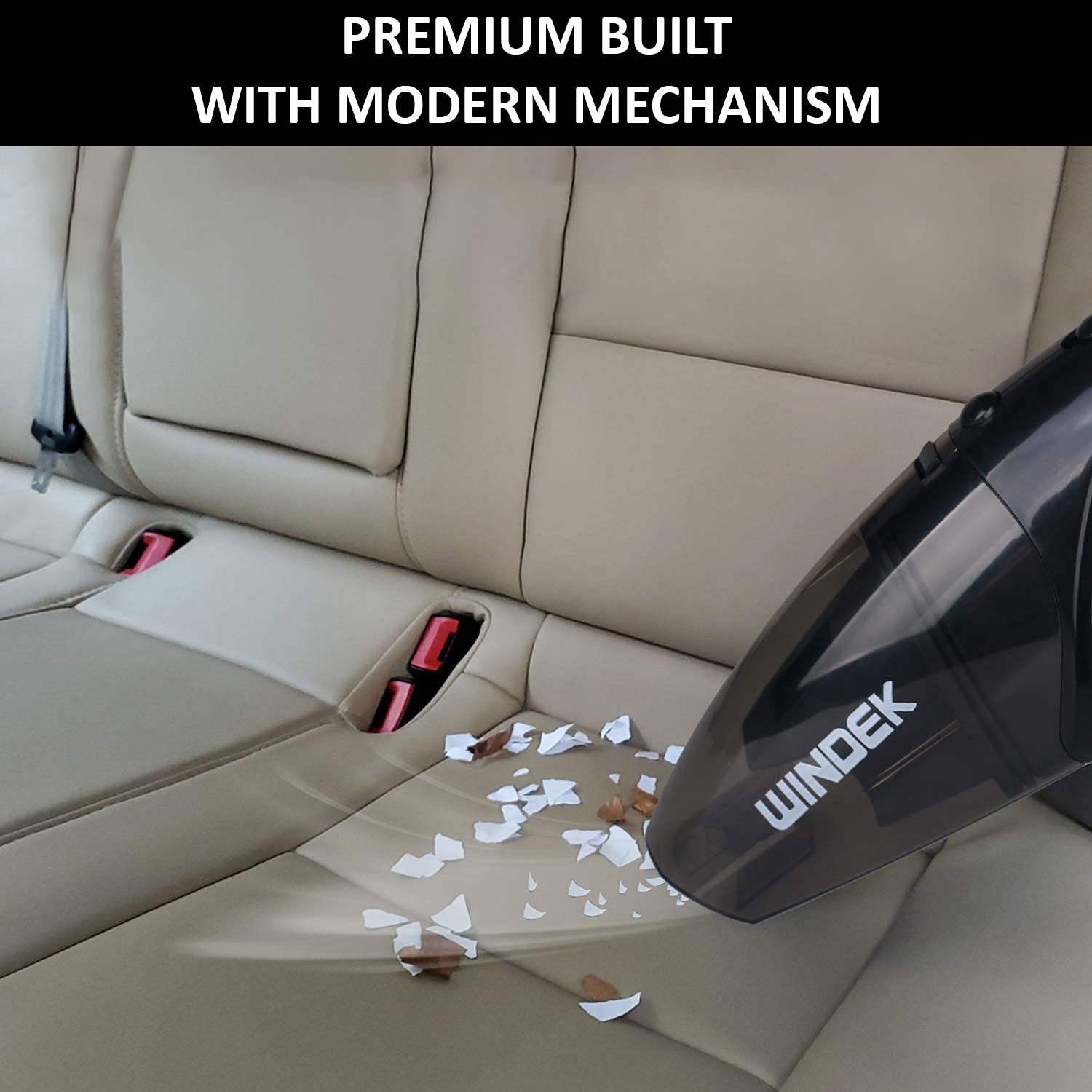 Windek 1001 Portable Powerful Car Vacuum Cleaner - Uniauto