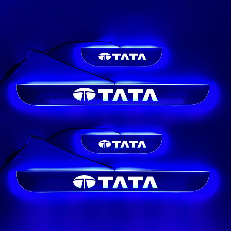LED Footstep or Scuff Plate for All TATA Cars - Uniauto