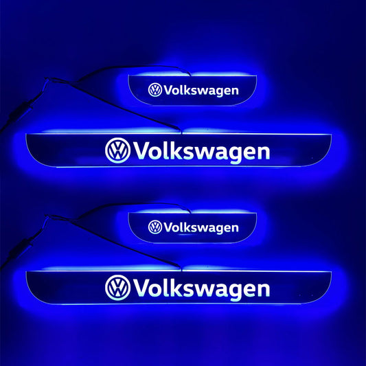 LED Footstep or Scuff Plate for All Volkswagen Cars - Uniauto