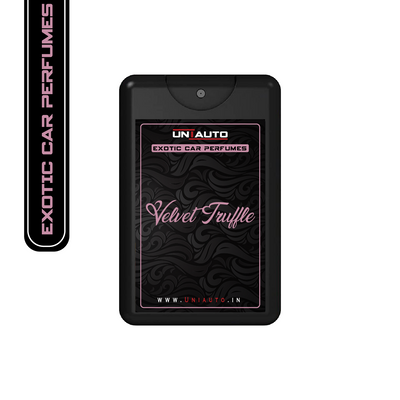 Uniauto Premium Exotic Car Freshener | A Manifestation of Luxurious Aromas (Velvet Truffle)