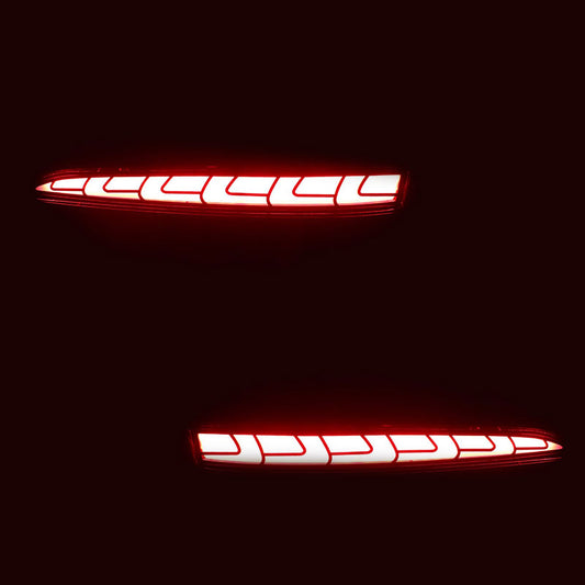 Matrix Style Rear Bumper Reflector for Hyundai Verna - Uniauto