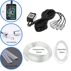 5-in-1 RGB Neon EL LED Light with 6 meter EL pipe - Uniauto