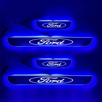 LED Footstep or Scuff Plate for All Ford Cars