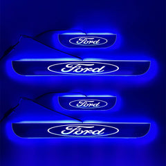 LED Footstep or Scuff Plate for All Ford Cars - Uniauto