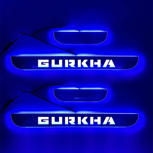 LED Footstep or Scuff Plate for Force Gurkha - Uniauto