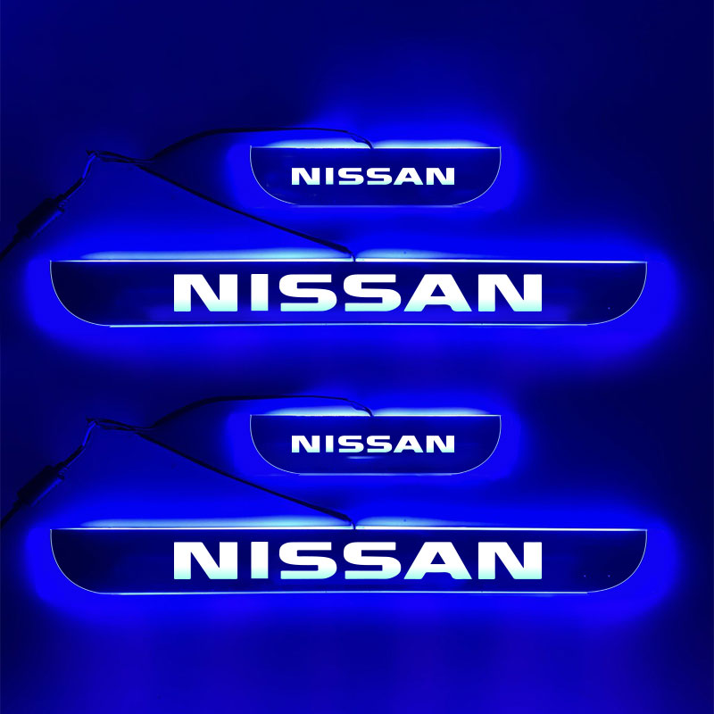 LED Footstep or Scuff Plate for All Nissan Cars - Uniauto
