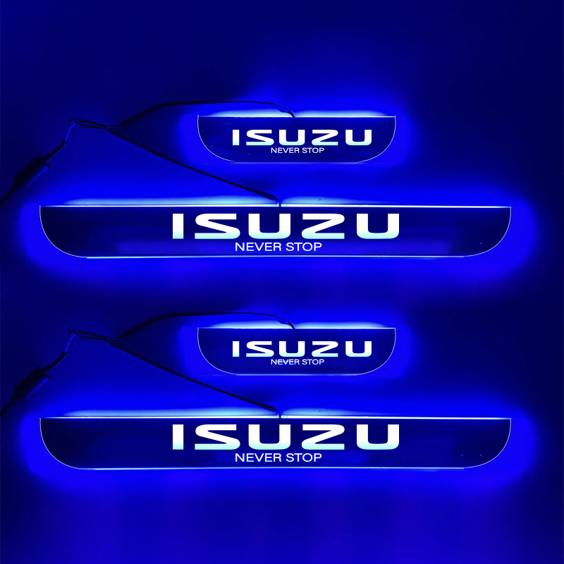 LED Footstep or Scuff Plate for All Isuzu Cars - Uniauto