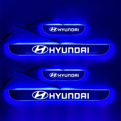 LED Footstep or Scuff Plate for All Hyundai Cars - Uniauto
