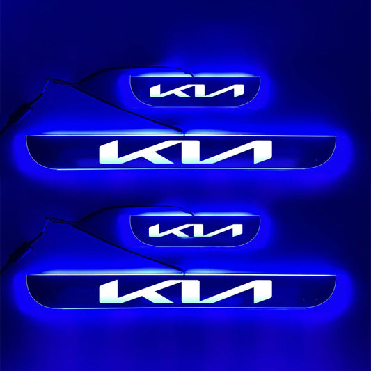 LED Footstep or Scuff Plate for All kia Cars - Uniauto
