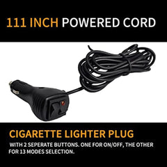 Red and Blue 21 Inch LED Flasher Bar Light - Uniauto
