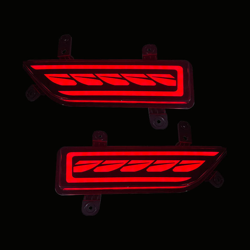 Matrix Style Rear Bumper LED Reflector for Mahindra XUV300 – Uniauto
