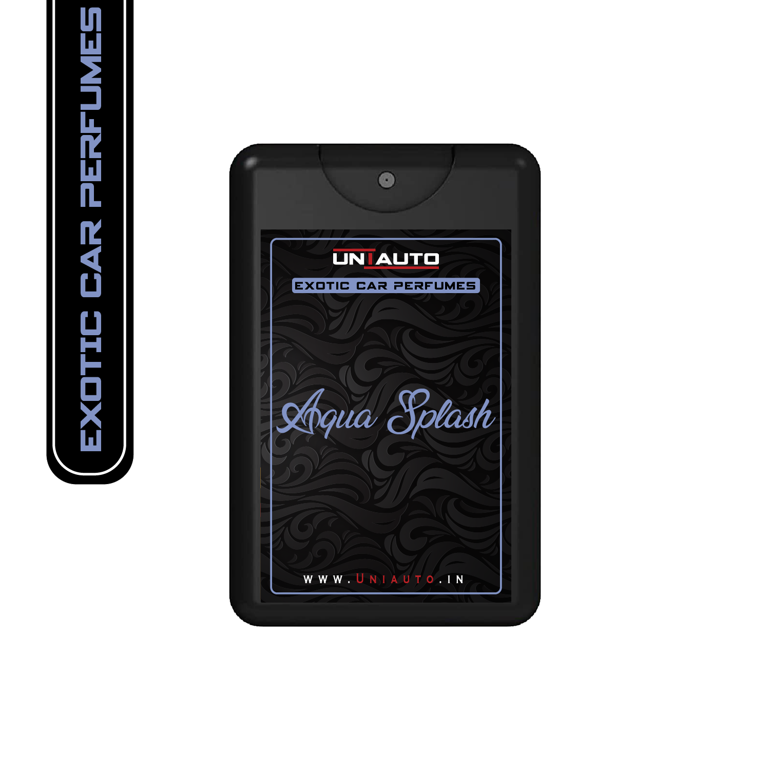 Uniauto Premium Exotic Car Freshener | A Manifestation of Luxurious Aromas (Aqua Splash) - Uniauto