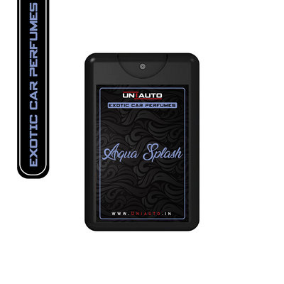 Uniauto Premium Exotic Car Freshener | A Manifestation of Luxurious Aromas (Aqua Splash)