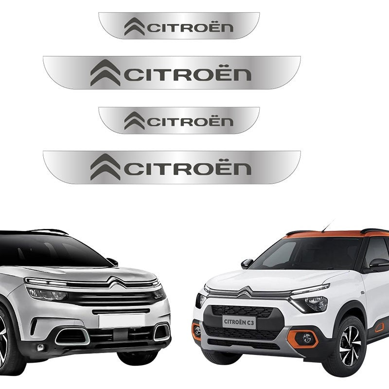 LED Footstep or Scuff Plate for All Citroen Cars