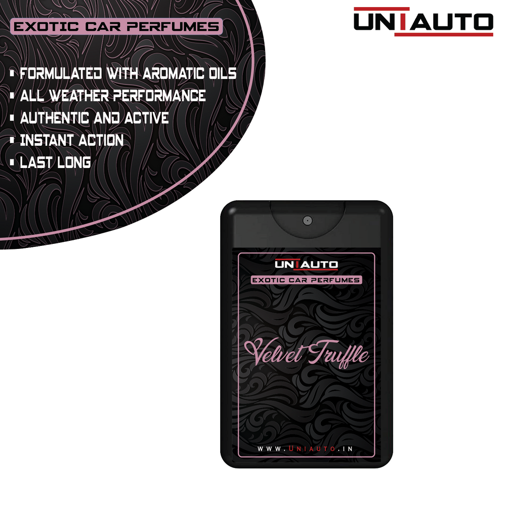 Uniauto Premium Exotic Car Freshener | A Manifestation of Luxurious Aromas (Velvet Truffle) - Uniauto