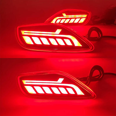 Matrix Style Rear Bumper Reflector for Kia Seltos