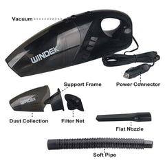 Windek 1001 Portable Powerful Car Vacuum Cleaner - Uniauto