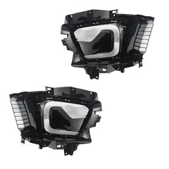 Mahindra OEM Fog Lamp with DRL For Scorpio N - 2 Fog Lamp | 2 Bezzel | 1 Wiring Harness