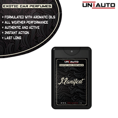 Uniauto Premium Exotic Car Freshener | A Manifestation of Luxurious Aromas (Manifest)